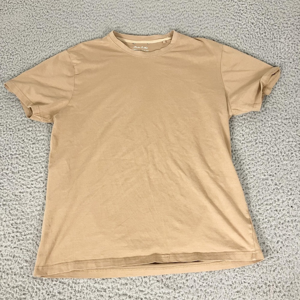 Porter & Ash Shirt Mens Medium Performance Stretch Crewneck Tee Casual
